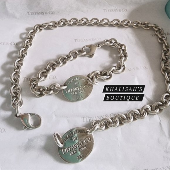 Authentic Return to Tiffany & Co Necklace STERLING SILVER 925 in Excellent Cond - Picture 10 of 15